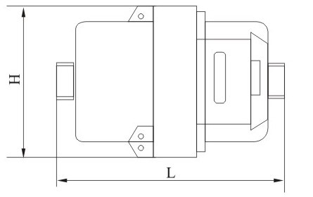 立(li)式容積(jī)式水表(biao)外形尺(chǐ)寸圖