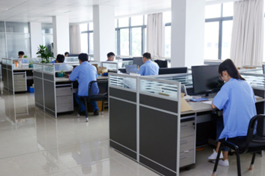 國信公(gōng)司辦公(gong)室一角(jiao)